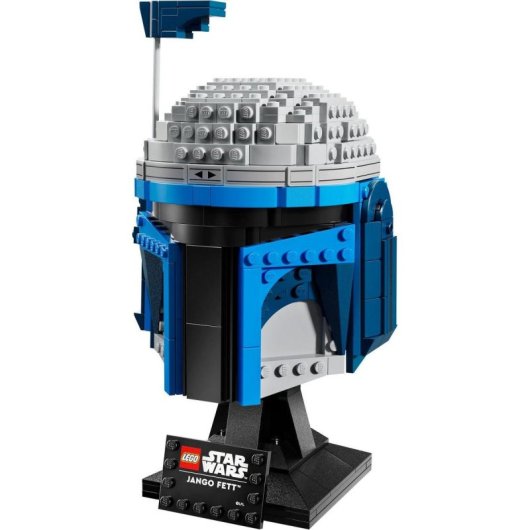 Lego Star Wars Casco de Jango Fett, Placa de Identificación y Telémetro Ajustable 18+ Años