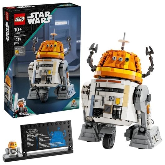 Lego Star Wars: Ahsoka™ Droide Astromecánico Chopper (C1-10P), Maqueta Construible 10+ Años