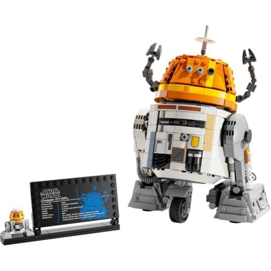Lego Star Wars: Ahsoka™ Droide Astromecánico Chopper (C1-10P), Maqueta Construible 10+ Años