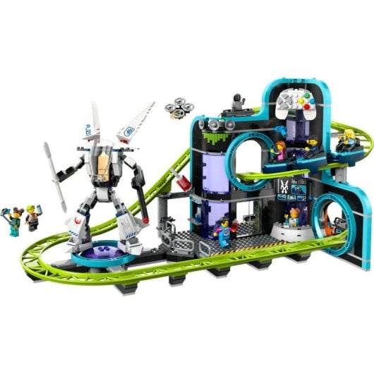 Lego City Montaña Rusa de Robot World para Niños 8+ Años