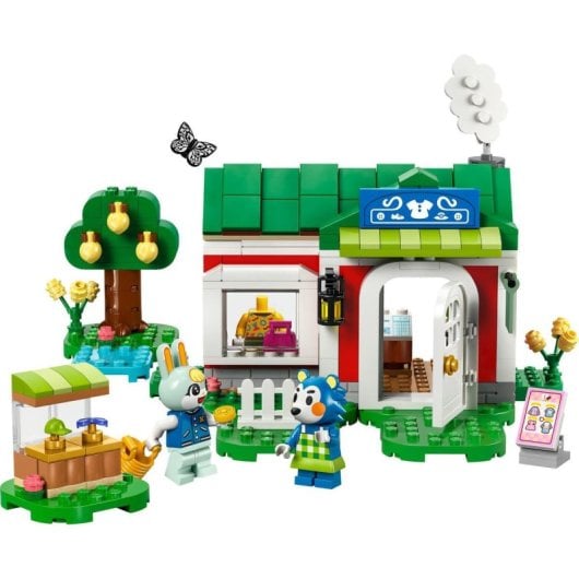 Lego Animal Crossing Tienda de Ropa de las Hermanas Manitas, Juguete de Construcción 6+ Años