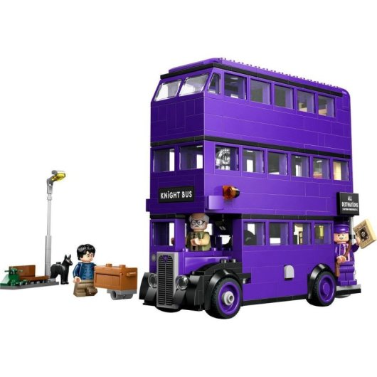 Lego Harry Potter Aventura en el Autobús Noctámbulo, Vehículo de Juguete Mágico, 8+ Años