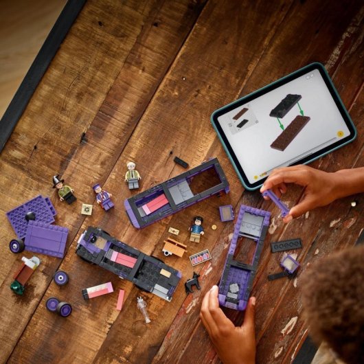 Lego Harry Potter Aventura en el Autobús Noctámbulo, Vehículo de Juguete Mágico, 8+ Años