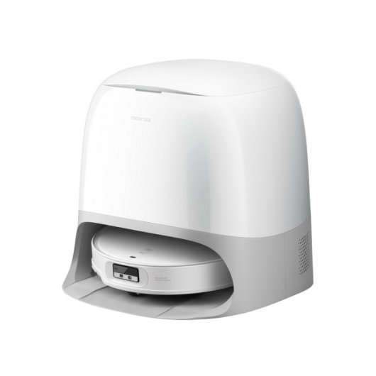 Roborock Qrevo CurvX Robot Aspirador Fregasuelos Y Autovaciado Blanco