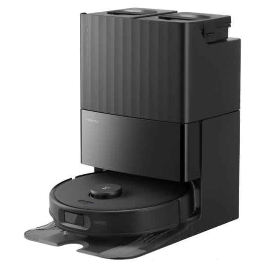 Roborock Qrevo Edge 5V1 Robot Aspirador Fregasuelos con Autovaciado Negro