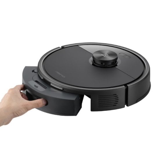 Roborock Q7TF+ Roborock Robot Aspirador Fregasuelos Con Base Autovaciado Negro