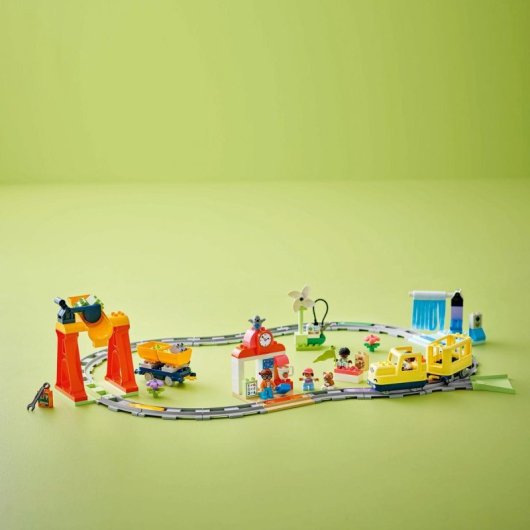 Lego Duplo Gran Tren Comunitario Interactivo, Juguete Educativo con Luces para Niños de 3+ Años