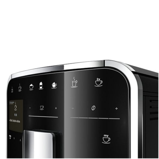 Cafetera Automática Melitta Espresso 1,8L 15 bar con Molinillo Pantalla Táctil Negro