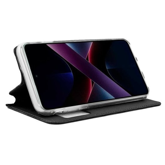 Cool Funda Flip Cover para Xiaomi Poco X7 Pro 5G Liso Negro