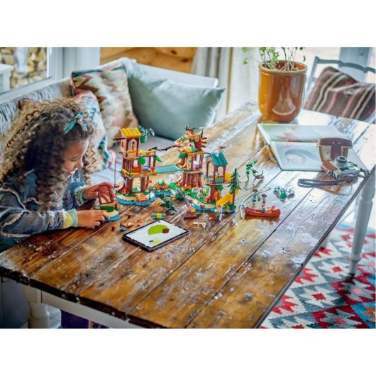 Lego Friends Campamento de Aventura: Casa del Árbol para Niños 8+ Años
