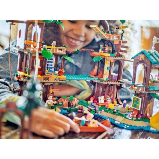 Lego Friends Campamento de Aventura: Casa del Árbol para Niños 8+ Años