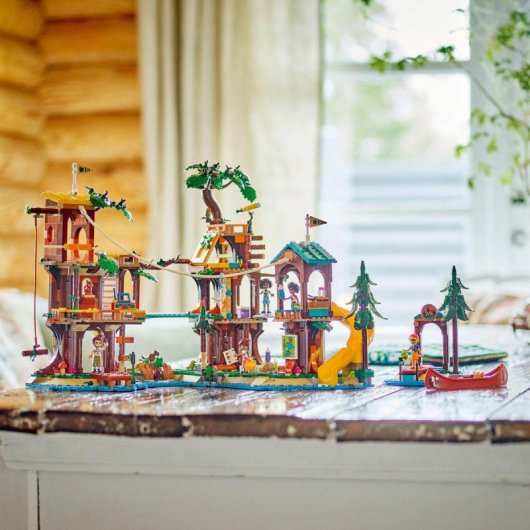 Lego Friends Campamento de Aventura: Casa del Árbol para Niños 8+ Años