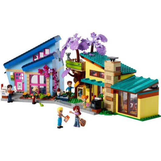 Lego Friends Casas Familiares de Olly y Paisley 7+ Años