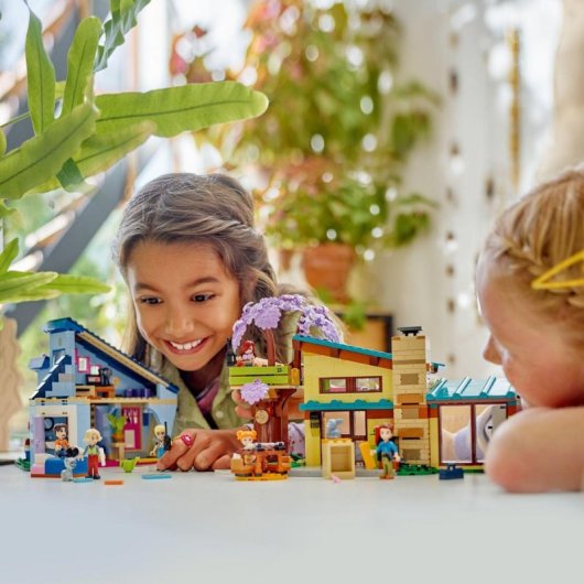 Lego Friends Casas Familiares de Olly y Paisley 7+ Años