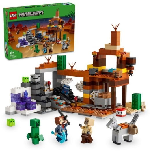 Lego Minecraft El Pozo de Mina de los Páramos para Niños de 8+ Años