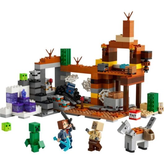 Lego Minecraft El Pozo de Mina de los Páramos para Niños de 8+ Años