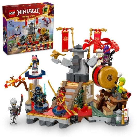Lego Ninjago Arena de Batalla del Torneo para Niños de 7+ Años