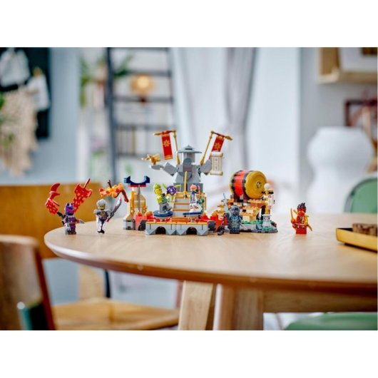 Lego Ninjago Arena de Batalla del Torneo para Niños de 7+ Años