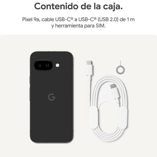 Google Pixel 9a Smartphone 6.3" 8GB/128GB Dual SIM 5G 5100mAh Rosa Peonía