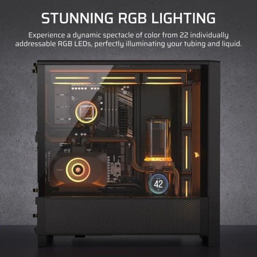 Refrigeração Líquida Corsair iCUE LINK XD6 RGB ELITE LCD Pack Bomba Depósito