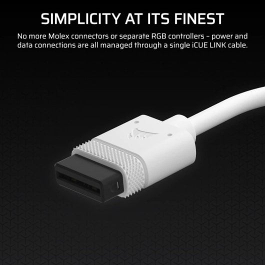 Pack pompe et réservoir LCD Corsair iCUE LINK XD6 RGB ELITE pour refroidissement liquide, blanc