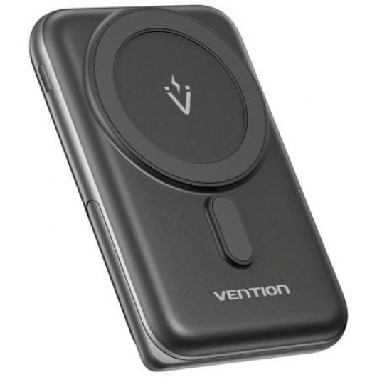 Powerbank Vention FHNB0 10000mAh 20W Wireless Carga rápida Negra