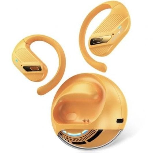 Auriculares Vention inalámbricos Bluetooth 5.4 con diseño abierto y estuche de carga