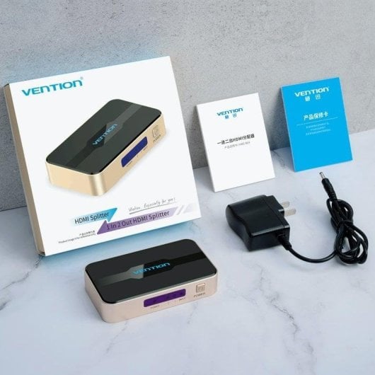 HDMI-Verteiler Vention ACBG0-EU 2 Anschlüsse 4K Ultra HD 30Hz