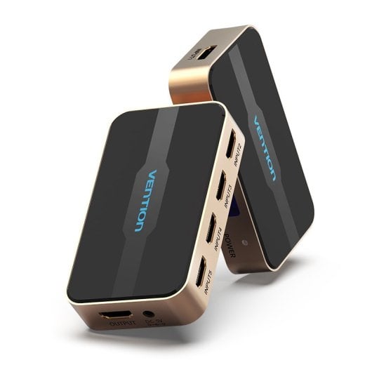Duplicador Vention ACDG0 HDMI 5 entradas 1 saída 4K 30Hz com comando