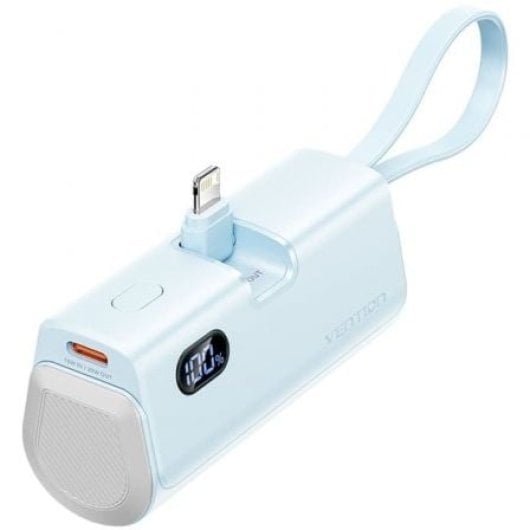 Batterie externe Vention FHRL0 4800 mAh 22,5 W USB-C Lightning intégrée Bleu