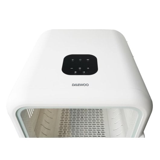 Secador de mascotas Daewoo 48L Blanco Motor Potente Silencioso Control Inteligente