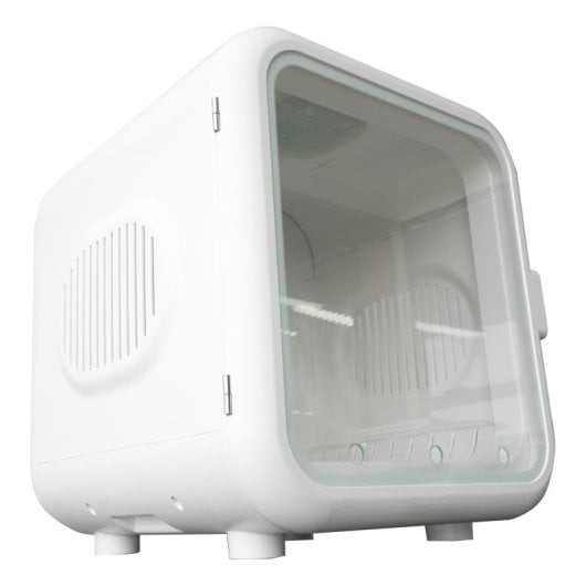 Secador de mascotas Daewoo 48L Blanco Motor Potente Silencioso Control Inteligente