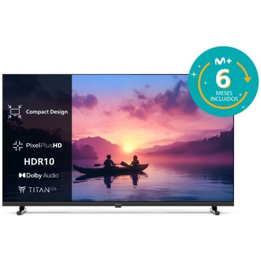 Philips LED 24" 24PHS6000 HD Ready Dolby Audio HDR10 Titan