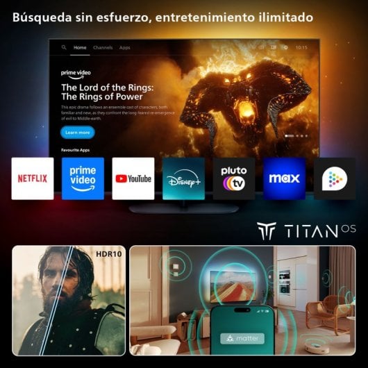 Philips LED Ambilight 32" 32PFS6900 FullHD Dolby Audio HDR10 Titan