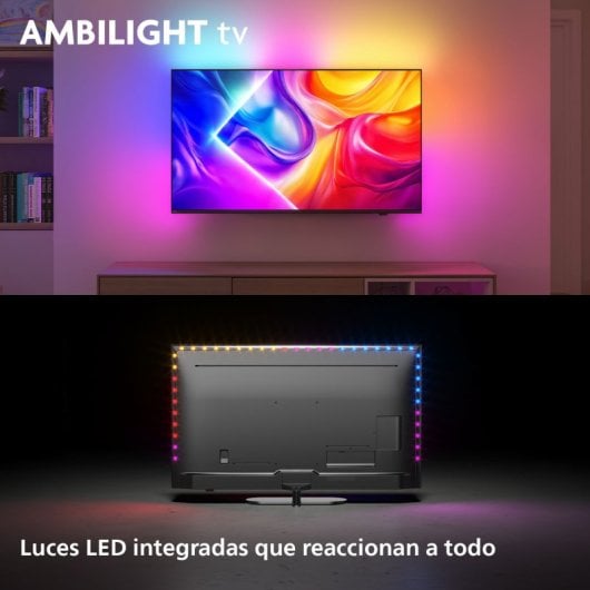 Philips The One Ambilight QLED 50" 50PUS9010 UltraHD 4K Dolby Vision Dolby Atmos Titan OS