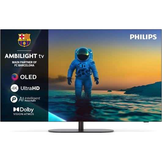 Philips OLED 55OLED820 55" 4K Ambilight P5 AI Dolby Vision Atmos Smart Voice +