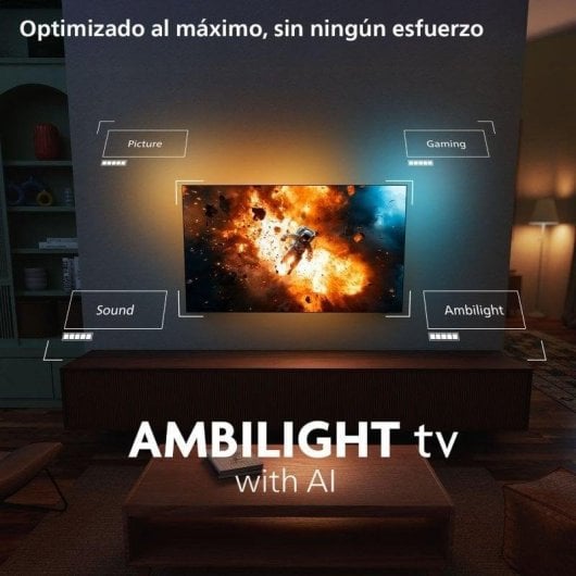 TV Philips OLED 55OLED820 55" 4K UltraHD 120Hz Smart TV Google TV Dolby Vision Ambilight