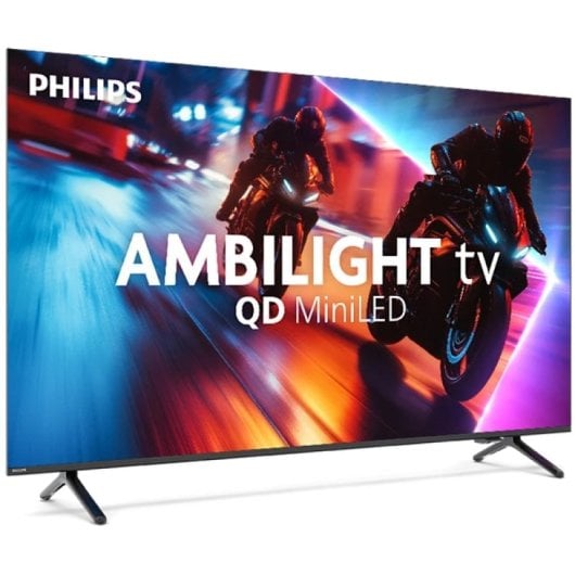 Philips Ambilight QD MiniLED 65" 65MLED920 4K Smart TV Dolby Vision e Dolby Atmos Titan OS