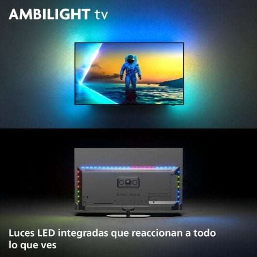 Philips Ambilight OLED 65" 65OLED820 UltraHD 4K Dolby Vision e Dolby Atmos Google TV