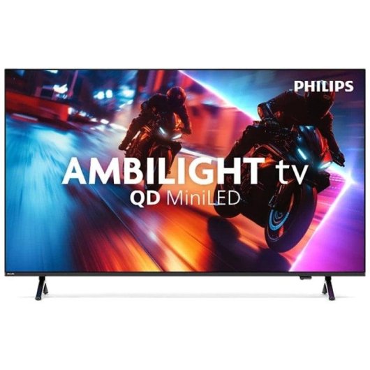 TV Philips QD MiniLED 75MLED920 75" 4K UltraHD 120Hz Smart TV Titan OS Dolby Vision Atmos