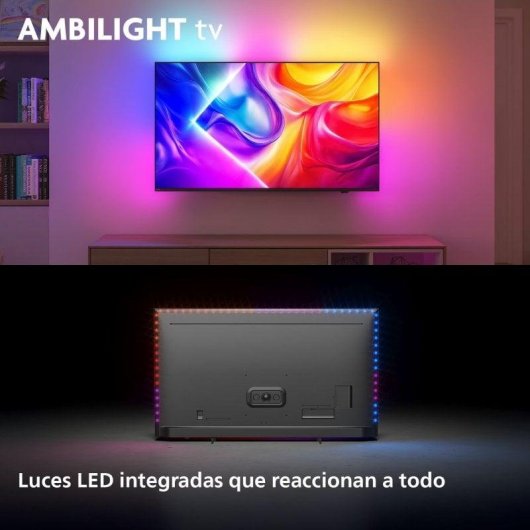 Philips The One Ambilight QLED 85" 85PUS9010 UltraHD 4K Dolby Vision Dolby Atmos Titan OS