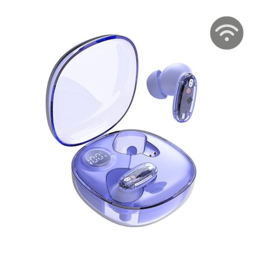 Casque Mars Gaming MHIB2 Bluetooth 5.4 Intra-auriculaire Son Immersif 24h Violet
