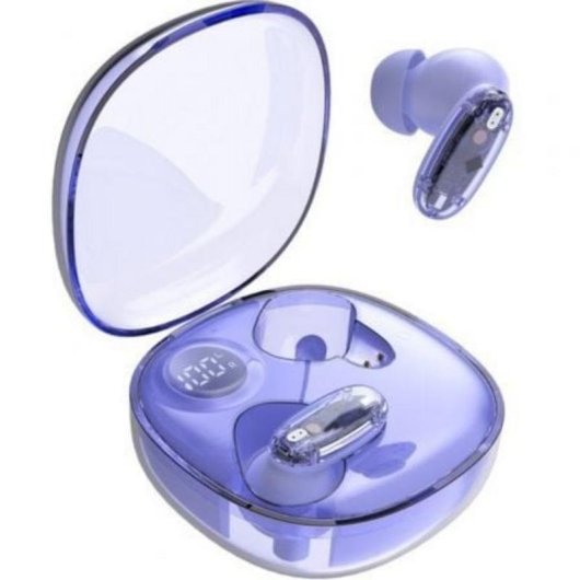 Casque Mars Gaming MHIB2 Bluetooth 5.4 Intra-auriculaire Son Immersif 24h Violet