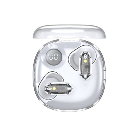 Mars Gaming Mhib2 Auriculares Bluetooth 5.4 Sonido Inmersivo 24 Horas Reproducción Estuche Blanco