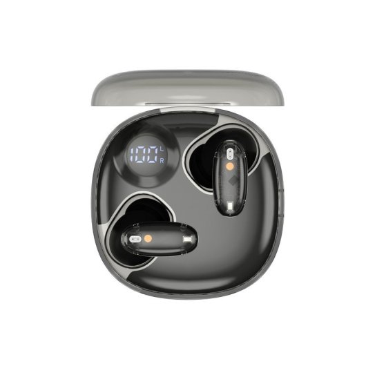 Mars Gaming Mhib2 Auriculares Bluetooth 5.4 Sonido Inmersivo 24 Horas Reproducción Estuche Negro