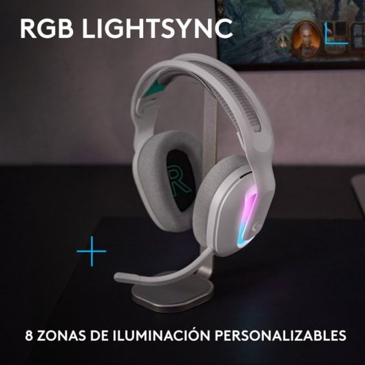 Logitech G522 LIGHTSPEED Headset Gaming Sem Fios RGB Branco