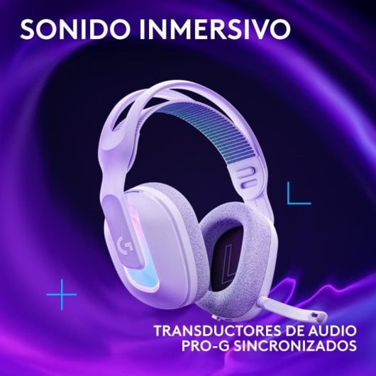 Logitech G522 LIGHTSPEED Headset Gaming Sem Fios RGB Branco