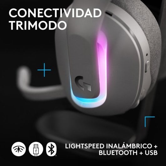 Logitech G522 LIGHTSPEED Headset Gaming Sem Fios RGB Branco