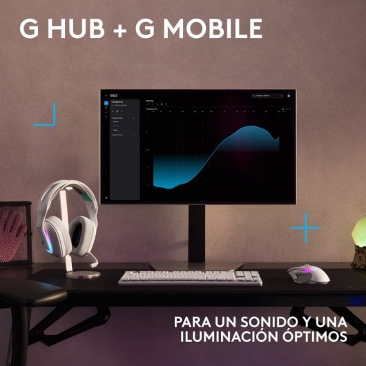 Logitech G522 LIGHTSPEED Headset Gaming Sem Fios RGB Branco