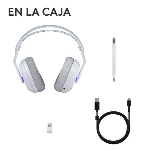 Logitech G522 LIGHTSPEED Headset Gaming Sem Fios RGB Branco